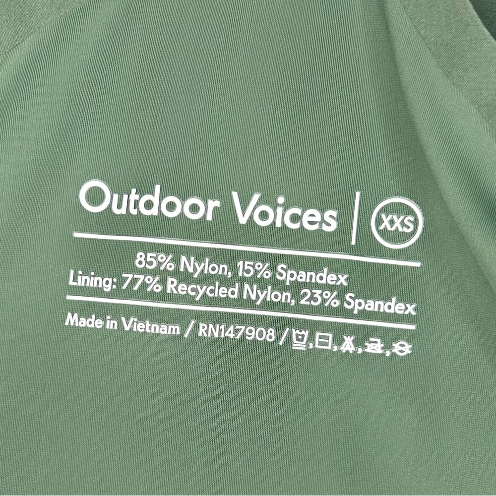Outdoor Voices - The Exercise Dress - Evergreen, Size XXS - Picture 13 of 14